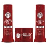 Kit Bendito Seja Haskell com Shampoo, Condicionador e Máscara 250g
