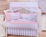 Kit Berço 10 Peças Com Saia - Princesa Gorgurinho - Mariana baby confecções