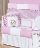 Kit Berço Americano 9 peças Misto Jardim - I9 baby