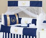 Kit Berço Americano 9 peças Misto Majestoso - I9 baby