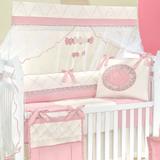 Kit Berço Americano Bebe Menina Camafeu 10 pçs Rose - Doce lar enxovais