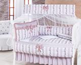 Kit Berço Americano para Meninas 9 peças Elegância - I9 baby