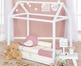 Kit Berço Montessoriano 8 peças 100%Algodão Passarinho Rose - I9 baby