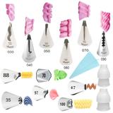 Kit Bicos Babados Para Confeitar Sem Emendas Mago E Wilton - Wilton/mago