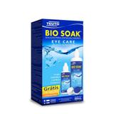 Kit bio soak p/lentes de contato 360ml/120ml teuto