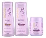 Kit Blond Bioreflex SH + Cond. 250ml + Másc. 250g - Bio extratus