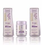 Kit Blond Bioreflex SH + Cond. 250ml + Másc. 250g - Bio extratus
