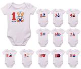 Kit Body Mesversário Ursinho Marinheiro - Mundo dos personalizados