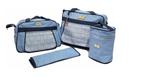 kit bolsa bebê maternidade 4 peças - Mave