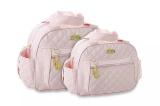 Kit Bolsa Bebê Maternidade Menino e Menina Griff Gestante Atacado Vinho - Griff baby