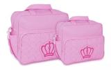 Kit Bolsa Bebê Maternidade Menino Marinho Gestante Rosa - Mave baby