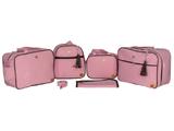 Kit Bolsa De Bebe Mala Maternidade Gabrielly 5 Peças - Gaby mundo infantil