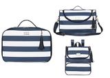 Kit Bolsa Mala e Mochila Manhattan Maternidade Azul - Batistela Baby