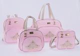 Kit Bolsa Maternidade Alteza Rosa 4 peças - Zany baby