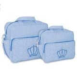 Kit Bolsa Maternidade Azul Claro Menina Menino - Mave