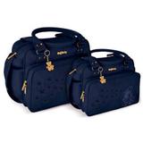 Kit Bolsa Maternidade Azul Marinho com trocador Marinho - Griff
