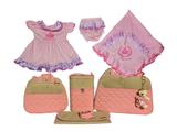 Kit Bolsa Maternidade Bag 4 peças Com Roupinha Saída Maternidade - Gaby mundo infantil