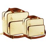 Kit Bolsa Maternidade Bebê Plike Baby Bege KB-CRM2