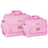 Kit Bolsa Maternidade Bebê Rosa com trocador Rosa - Mave baby
