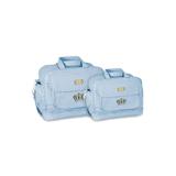Kit Bolsa Maternidade Bolsa Bebe Menino Azul Bebê Luxo M E G - Mave