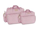 Kit Bolsa Maternidade Charme 2 Peças Rosa