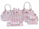 Kit Bolsa Maternidade Elegance Rosa 5 peças - Zany baby