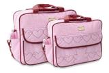 Kit Bolsa Maternidade Mave Baby Bebê Menina Menino Atacado Rosa