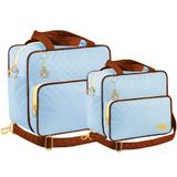 Kit Bolsa Maternidade Plike Baby Azul Claro KB-CRM2