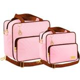 Kit Bolsa Maternidade Plike Baby Rosa KB-CRM2