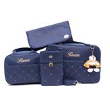 Kit Bolsa Maternidade Realeza 4 Peças Personalizada Com o nome do bebe - Gaby mundo infantil
