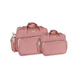 Kit Bolsa Saída De Maternidade Bebe Menina Salmão 1027-28 - Mb