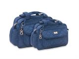 Kit Bolsa Saída De Maternidade Bebe Menino Azul Marinho 1037-38 - Mb
