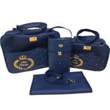 Kit Bolsa Saída Maternidade Marinho - Mk baby
