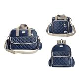 Kit Bolsas e Mochila Maternidade Dublin Azul - Batistela Baby