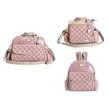 Kit Bolsas e Mochila Maternidade Dublin Rosa - Batistela Baby