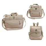 Kit Bolsas e Mochila Maternidade Frienze Rosê - Batistela Baby