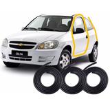 Kit Borrachas de Vedação das 2 Portas e Porta Malas Celta Corsa Prisma - Komandant parts