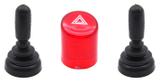 Kit Botão Pino Retrovisor Pisca Alerta Ká Courier Fiesta Eco - Autoplast