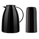Kit Bule Viena 750ML + Garrafa Mini 250ML Preto Invicta