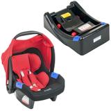 KIT Burigotto Bebe Conforto Touring Red + Base Preta