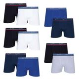 Kit C/ 10 Cuecas Boxer Lupo Algodão Masculina Original - 523