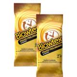 Kit c/ 2 Pacotes Preservativo Blowtex Retardante c/ 6 Un Cada
