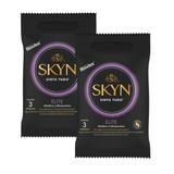 Kit c/2 Pacotes Preservativo SKYN Elite c/ 3 Un Cada