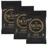 Kit c/ 3 Pacotes Preservativo SKYN c/ 3 Unidades