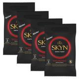 Kit c/ 4 Pacotes Preservativo SKYN Texturizado c/ 3 Un Cada