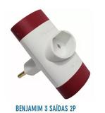 Kit c/ 5 Benjamin 2 Pinos 3 Saídas Color 127v - 105463 - Celuz / plastimar
