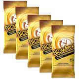 Kit c/ 5 Pacotes Preservativo Blowtex Retardante c/ 6 Un Cada
