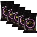 Kit c/ 5 Pacotes Preservativo SKYN Elite c/ 3 Un Cada