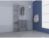 Kit Cabideiro Branco Multivisão