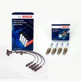 Kit Cabos E Velas Bosch Fiat Uno Palio Fire 1.0 1.3 Gasolina - F00099C110 / F000KE0P02